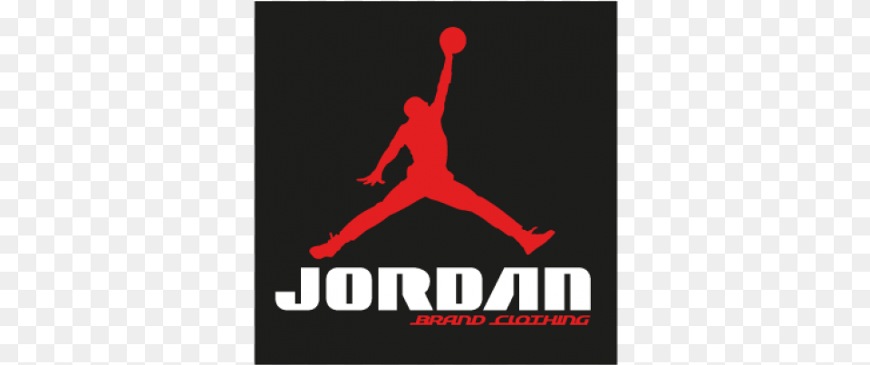 Jordan Brand Clothing Logo Vector Ai Graphics Air Jordan Logo, Person, People, Advertisement, Poster Free Png Download
