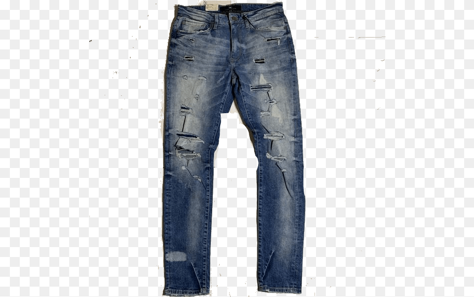 Jordan Craig Jean Destroyed Blue Jm3287 Pocket, Clothing, Jeans, Pants Free Transparent Png