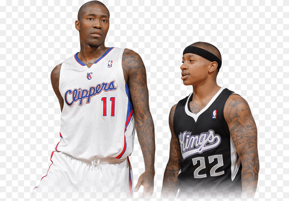 Jordan Crawford And Isaiah Thomas Los Angeles Clippers, Tattoo, Skin, Person, People Free Transparent Png