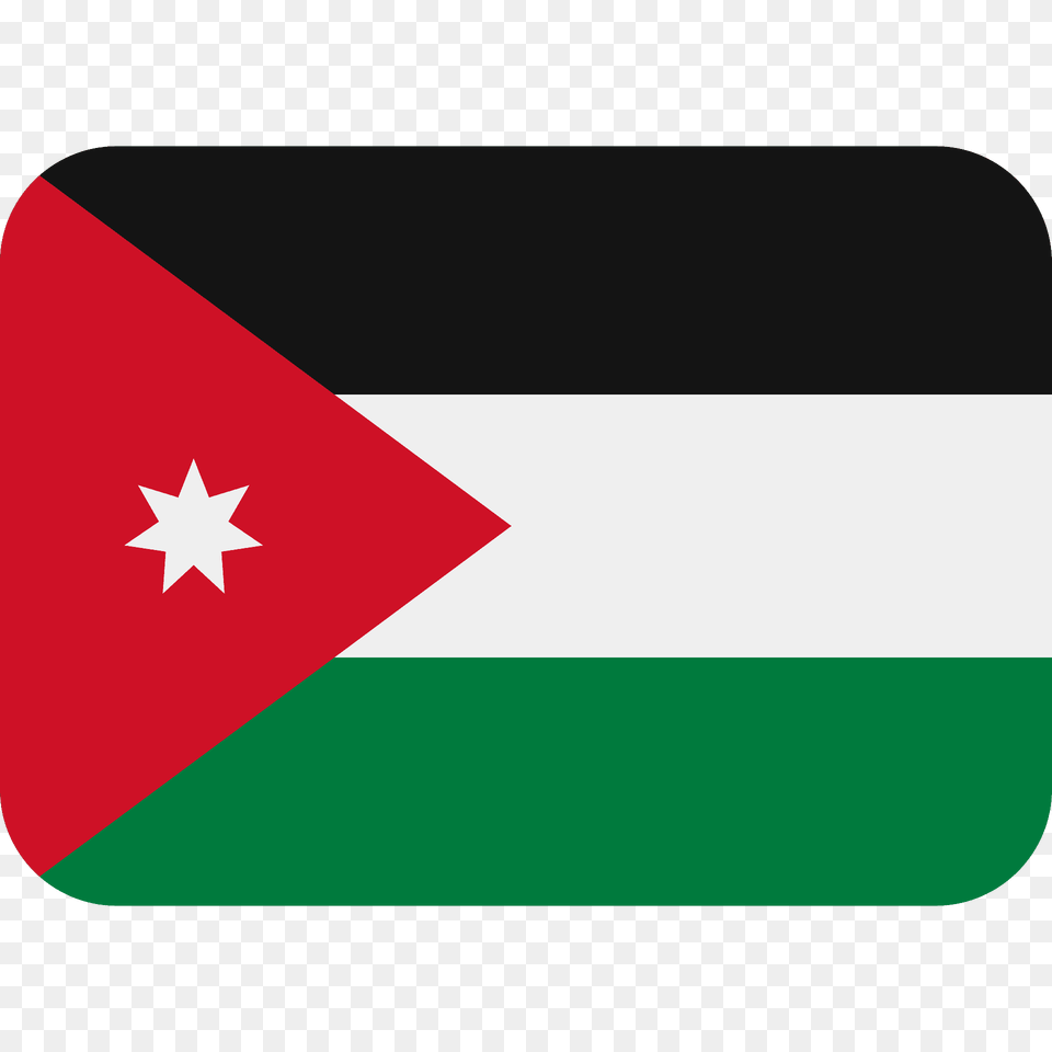 Jordan Flag Emoji Clipart Png