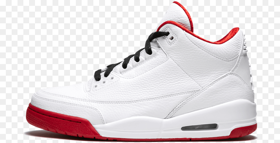 Jordan Flight White And Red, Clothing, Footwear, Shoe, Sneaker Free Png Download