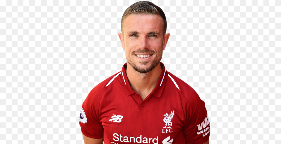 Jordan Henderson Liverpool Fc, Adult, Shirt, Person, Man Png