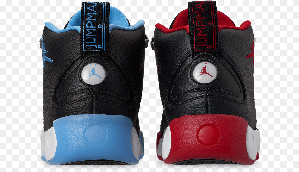 Jordan Jumpman Pro Mismatch Ck0009 001 Release Date Cool Jordans Blue And Red, Clothing, Footwear, Glove, Shoe Png