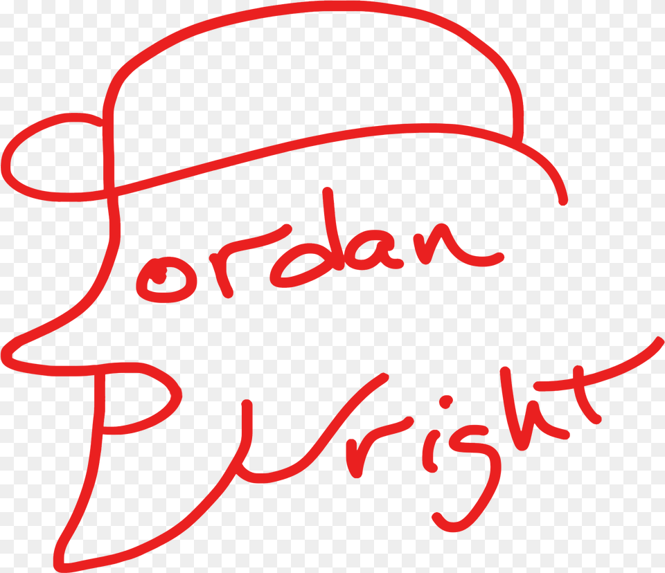 Jordan P Wright Line Art, Clothing, Hat, Handwriting, Text Png