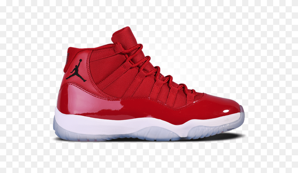 Jordan Retro 11 Rojas, Clothing, Footwear, Shoe, Sneaker Free Transparent Png