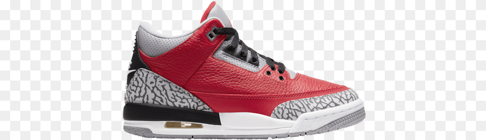 Jordan Retro 3 Casual Basketball Shoes Cq0488 600, Clothing, Footwear, Shoe, Sneaker Png Image