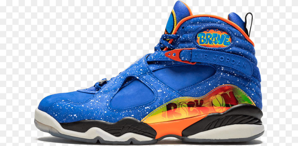 Jordan Retro 8s Doernbecher, Clothing, Footwear, Shoe, Sneaker Free Png Download