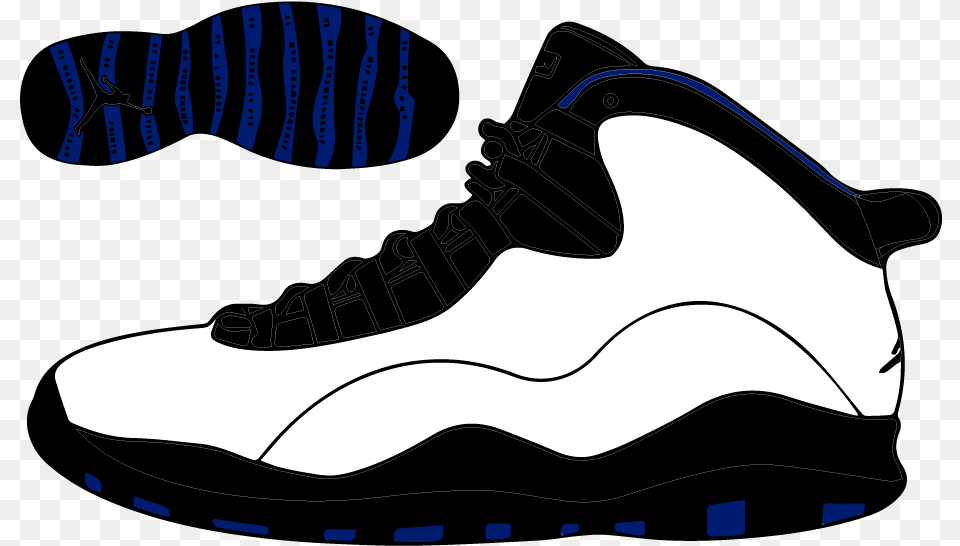 Jordan Sneakers Vectors Banner Library Jordan, Clothing, Footwear, Shoe, Sneaker Png Image
