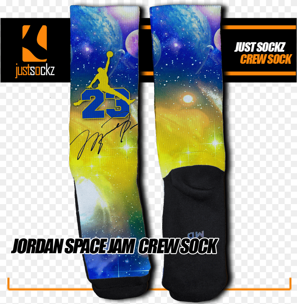 Jordan Space Jam Custom Football Arm Sleeves, Art, Modern Art, Advertisement, Person Png