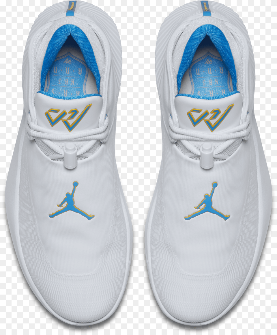 Jordan Why Not Zer0 1 Ucla, Clothing, Footwear, Shoe, Sneaker Png Image