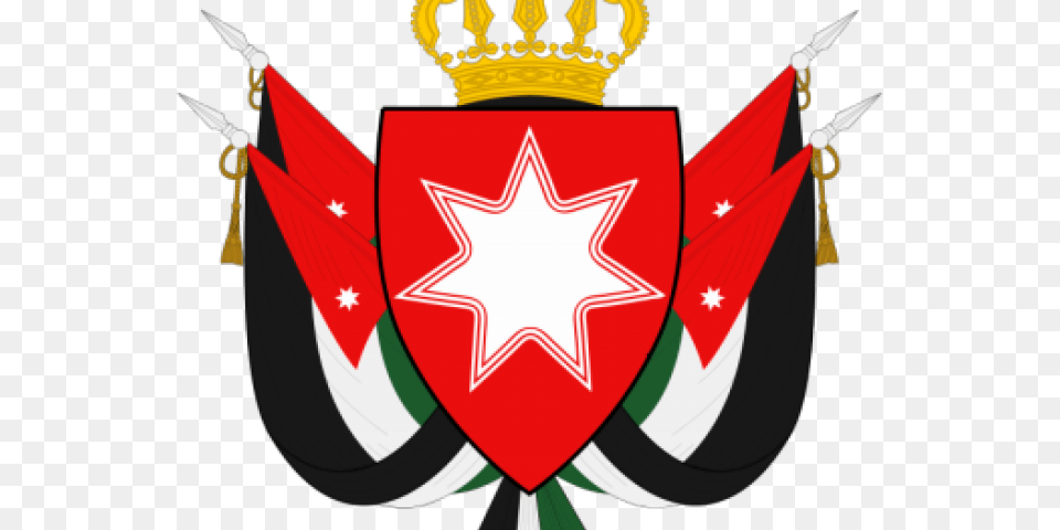 Jordania Clipart Jordan Flag, Emblem, Symbol, Dynamite, Weapon Free Png Download