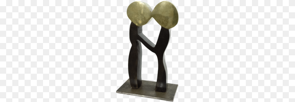 Jorge Braga Kiss Sculpture Sculpture, Bronze, Smoke Pipe Png