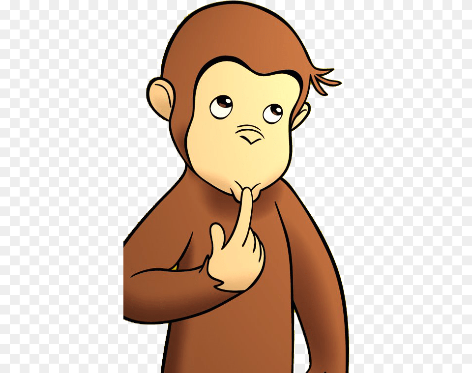 Jorge El Curiosos Clipart Curious George, Face, Head, Person, Photography Free Png Download