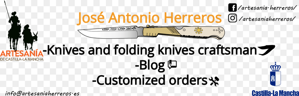 Jose Antonio Herreros Regional Government Of Castile La Mancha, Blade, Weapon, Knife, Dagger Png