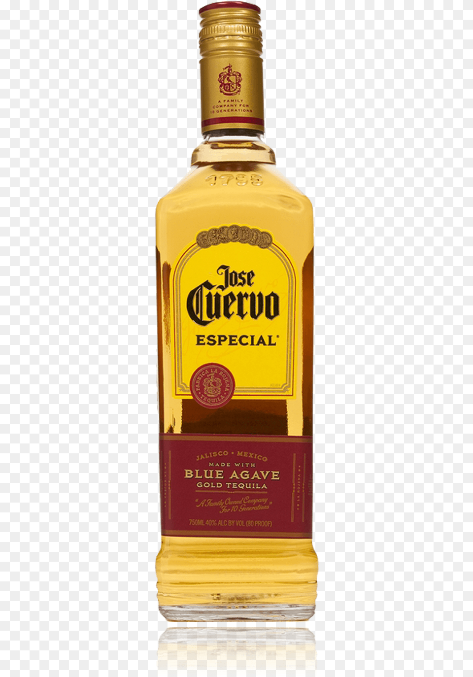 Jose Cuervo Blue Agave Gold, Alcohol, Beverage, Liquor, Tequila Free Png Download