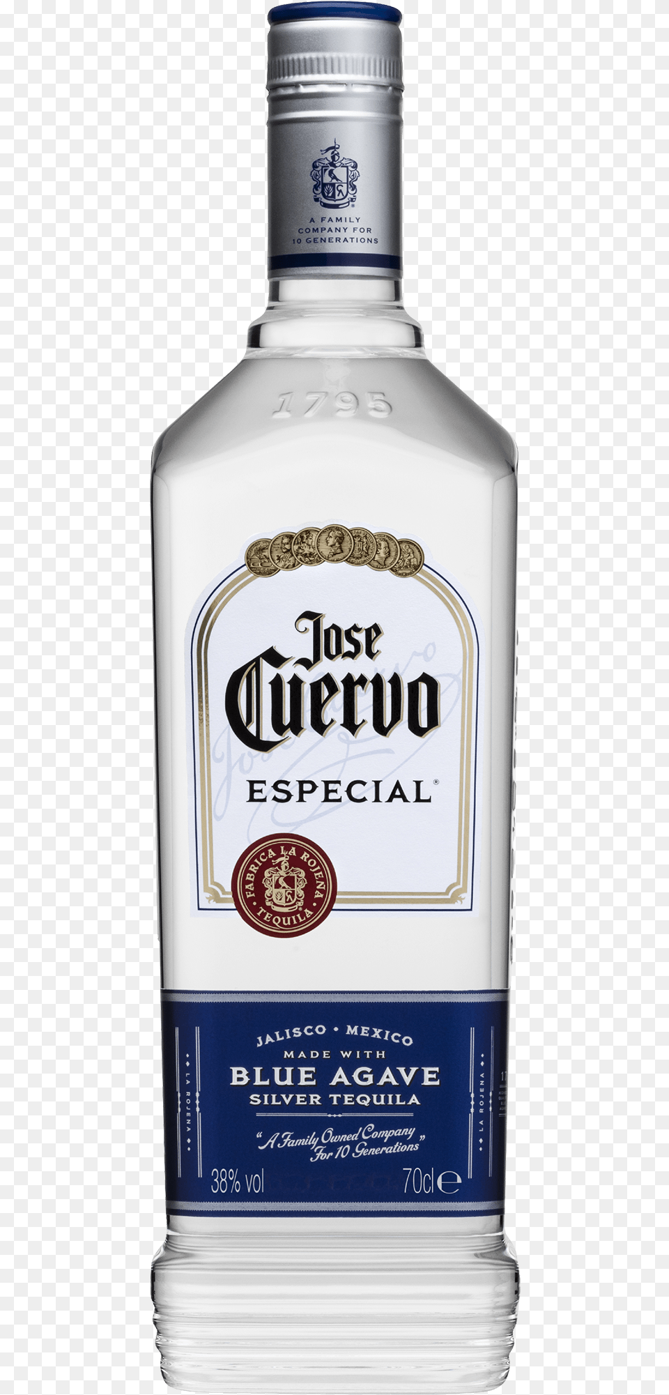 Jose Cuervo Especial Silver Tequila 700ml Bottle Jose Cuervo Silver, Alcohol, Beverage, Liquor, Gin Free Transparent Png