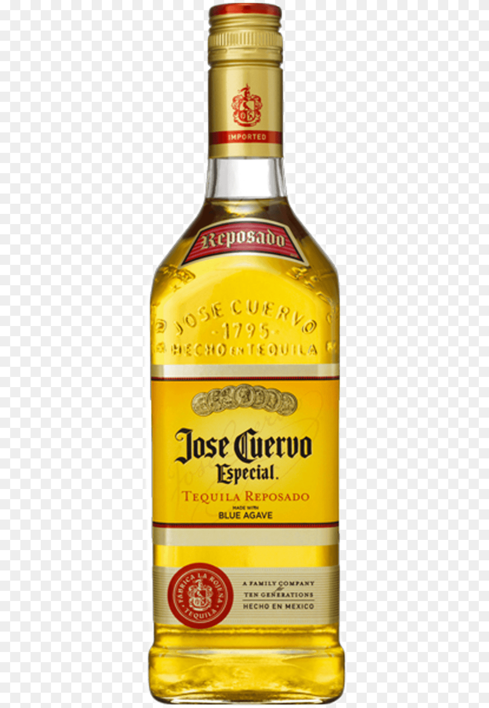 Jose Cuervo Gold 70 Cl Tequila Jose Cuervo Especial Reposado, Alcohol, Beverage, Liquor, Beer Png