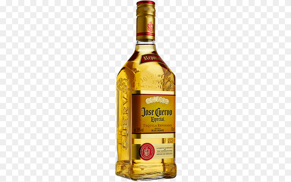Jose Cuervo Jose Cuervo Especial Tequila Gold 50 Ml, Alcohol, Liquor, Beverage, Food Png