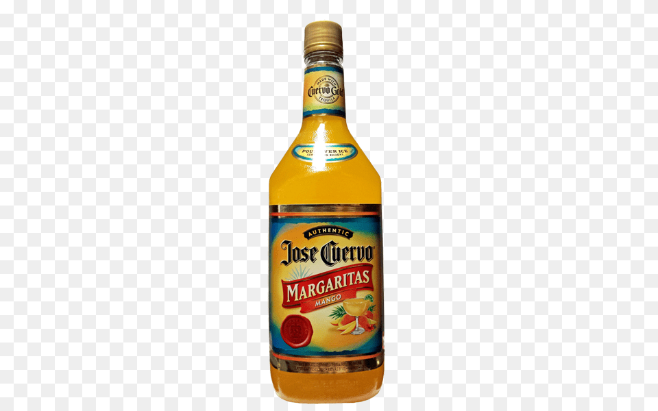 Jose Cuervo Margaritas Mango My Perfect Bottle, Alcohol, Beverage, Liquor, Tequila Png Image