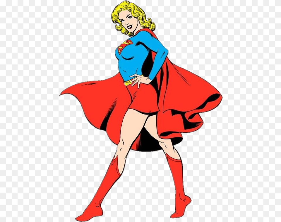 Jose Luis Garcia Lopez Supergirl, Adult, Person, Female, Woman Png