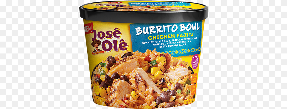 Jose Ole Chicken Fajita Burrito Bowl, Food, Lunch, Meal, Snack Free Png Download
