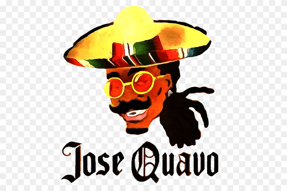 Jose Quavo Shower Curtain For Sale, Clothing, Hat, Person, Face Free Transparent Png