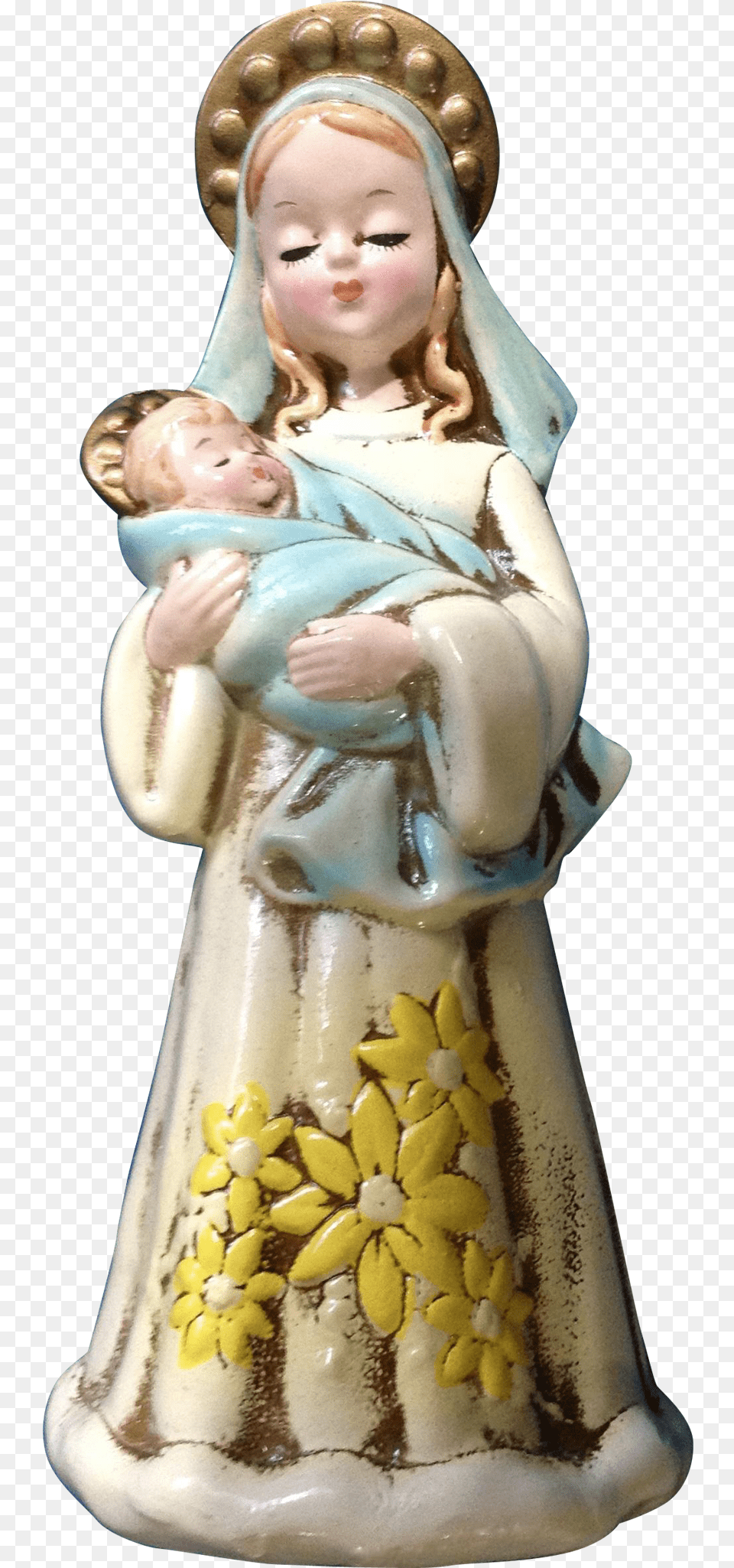 Josef Originals Nativity Mary Amp Baby Jesus Christ Figurine, Adult, Bride, Female, Person Free Transparent Png