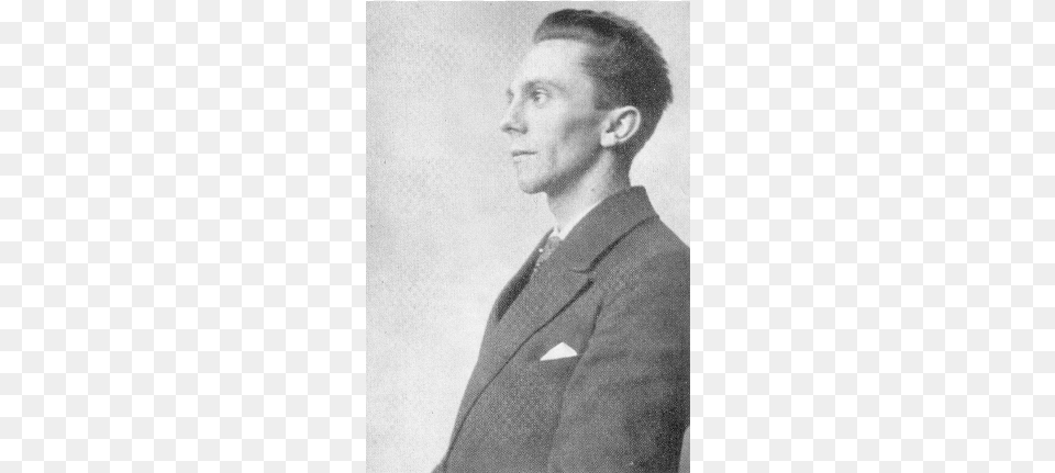 Joseph Goebbels Hitler39s Minister For Propaganda Joseph Goebbels, Male, Photography, Person, Man Free Png