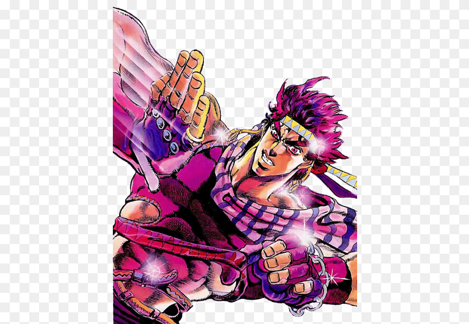 Joseph Joestar, Book, Comics, Purple, Publication Png