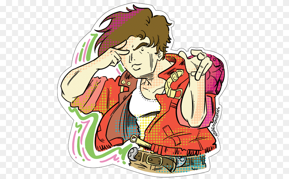 Joseph Joestar, Book, Comics, Publication, Person Png Image