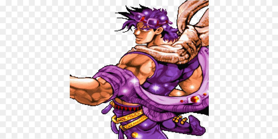 Joseph Joestar Screenshots Images And Joseph Joestar Stupid People, Purple, Baby, Person, Book Png