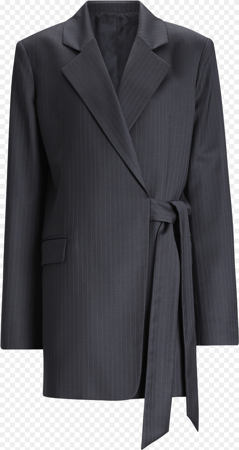Joseph Murmure Pinstripe Stretch Jacket In Navy Tuxedo, Blazer, Clothing, Coat, Formal Wear Png Image