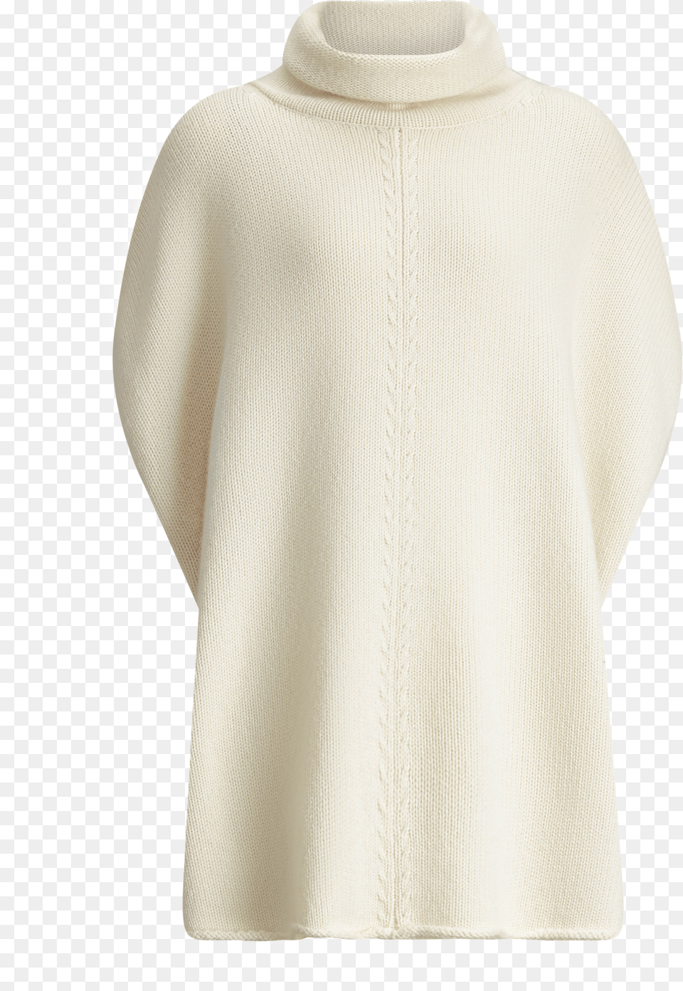 Joseph Poncho Wool Cashmere Knit In Ecru, Clothing, Knitwear, Sweater, Fashion Free Png Download