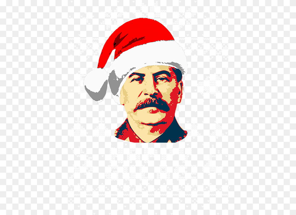 Joseph Stalin Happy Gulag Christmas Throw Pillow Transparent, Adult, Male, Man, Person Free Png Download
