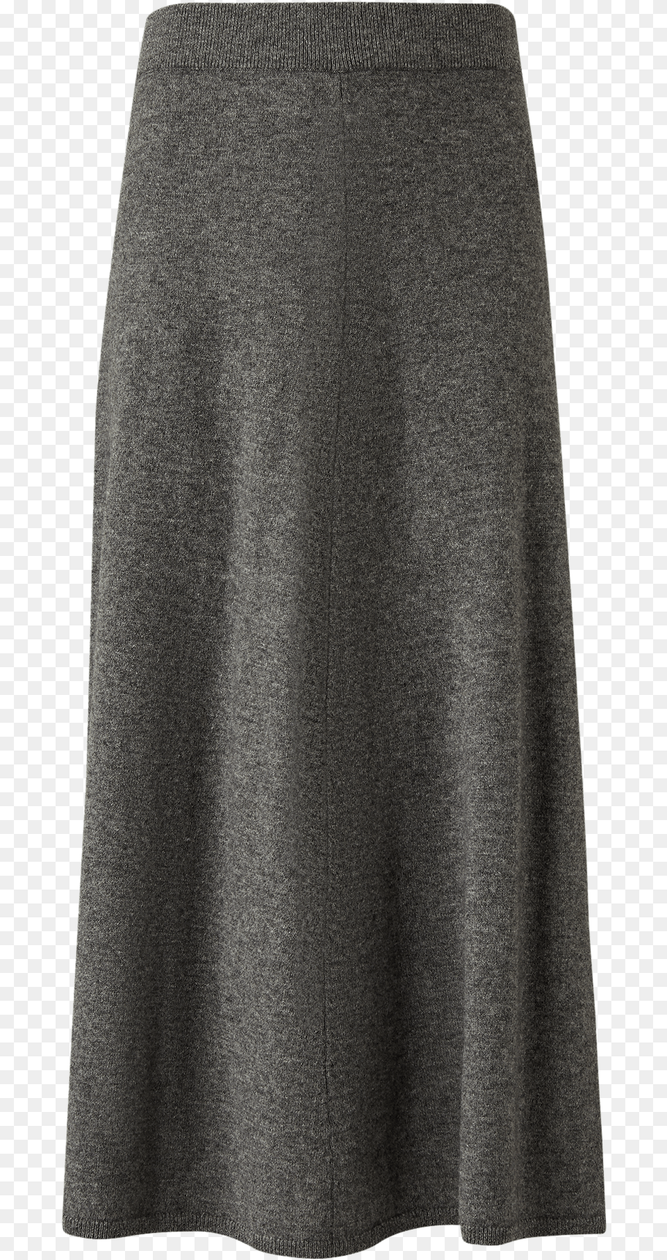 Joseph Wool Cashmere Knit Skirt In Dark Grey A Line, Clothing, Miniskirt Png