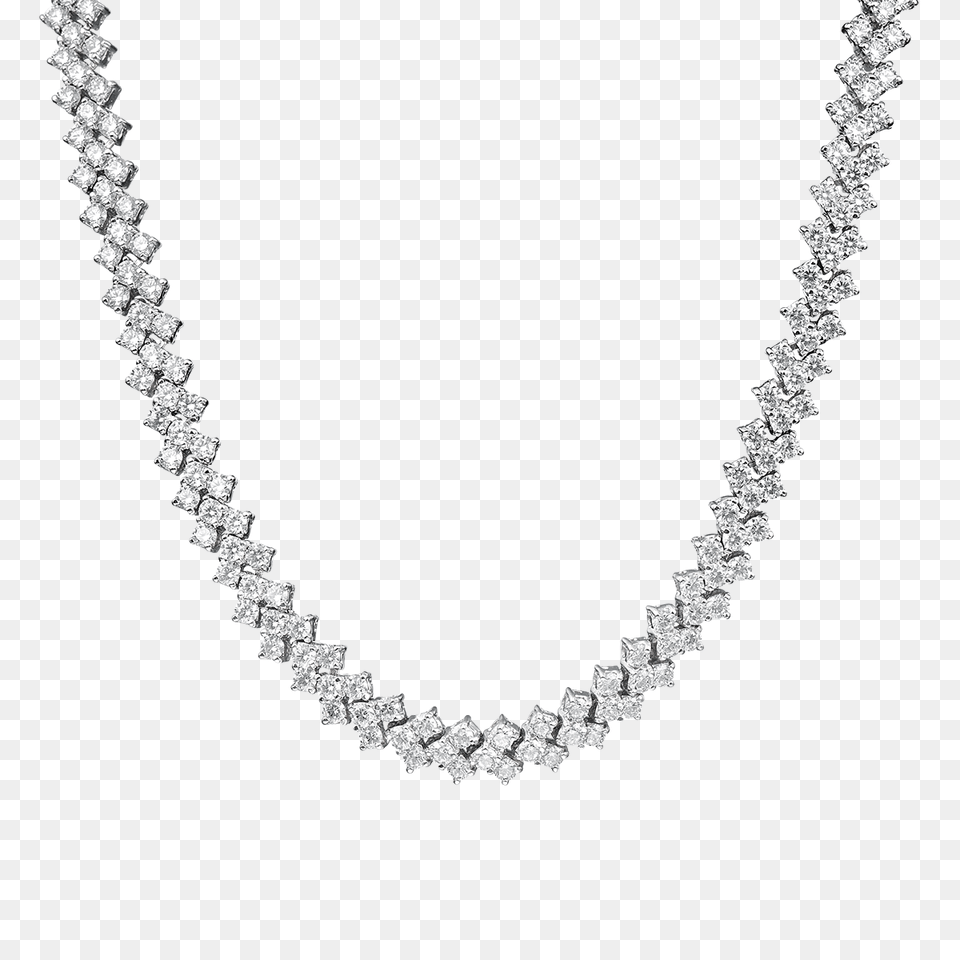 Josephine Diamond Chain Necklace Ciro Jewelry Black Tie, Accessories, Gemstone Png Image