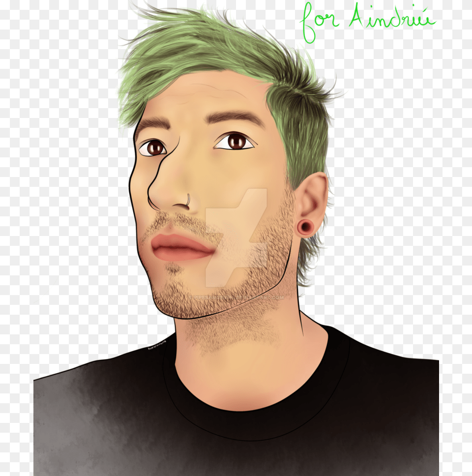 Josh Dun Good Drawings Semi Realistic, Portrait, Photography, Face, Head Png