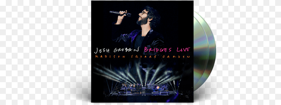 Josh Groban Madison Square Garden, Concert, Crowd, Lighting, Person Free Png Download
