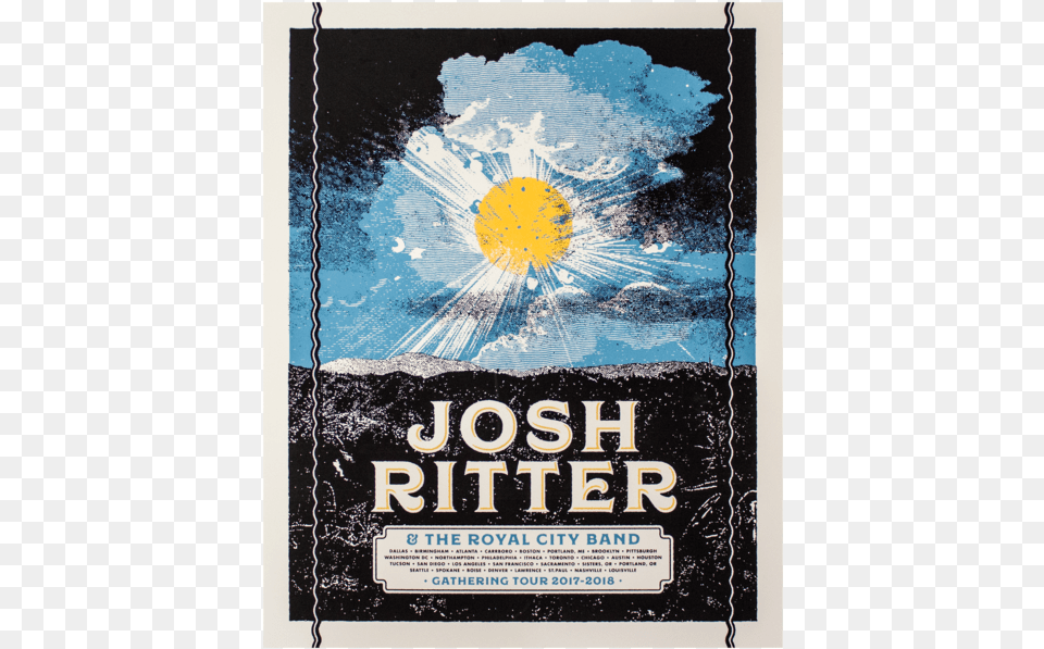 Josh Ritter House Of Blues 2017, Advertisement, Poster, Book, Publication Free Transparent Png