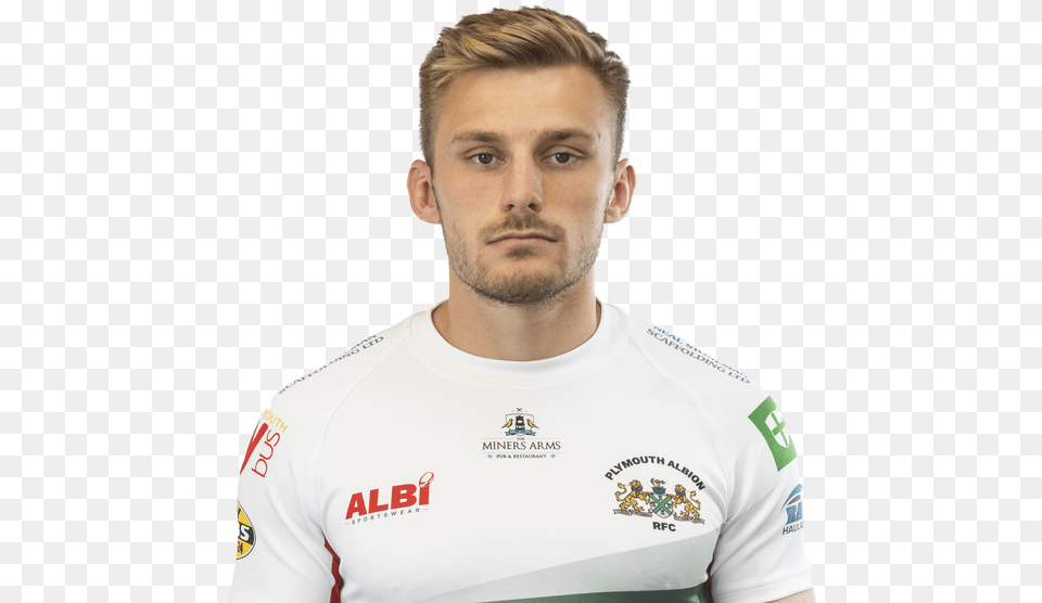 Josh Skelcey Signs New Contract With Plymouth Albion Player, T-shirt, Shirt, Clothing, Person Png
