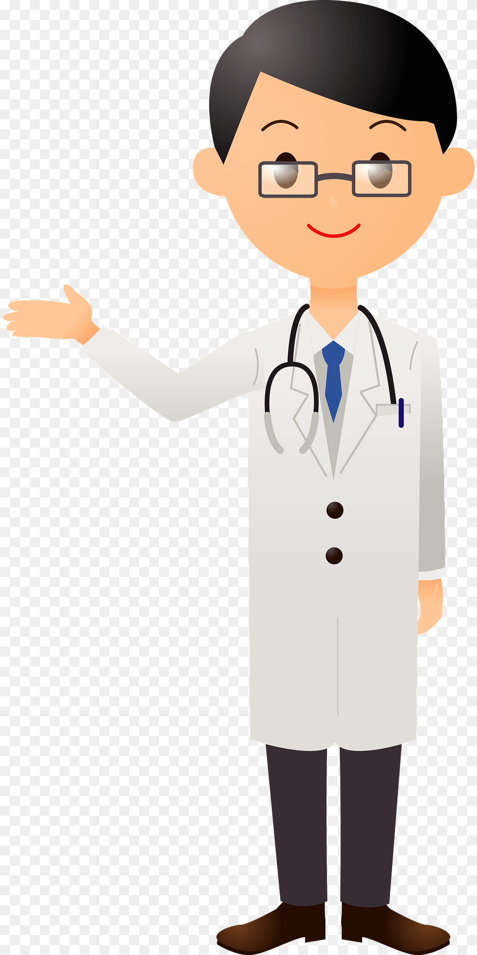 Joshua Medical Doctor Acting As A Guide Clipart, Clothing, Coat, Lab Coat, Boy Png Image