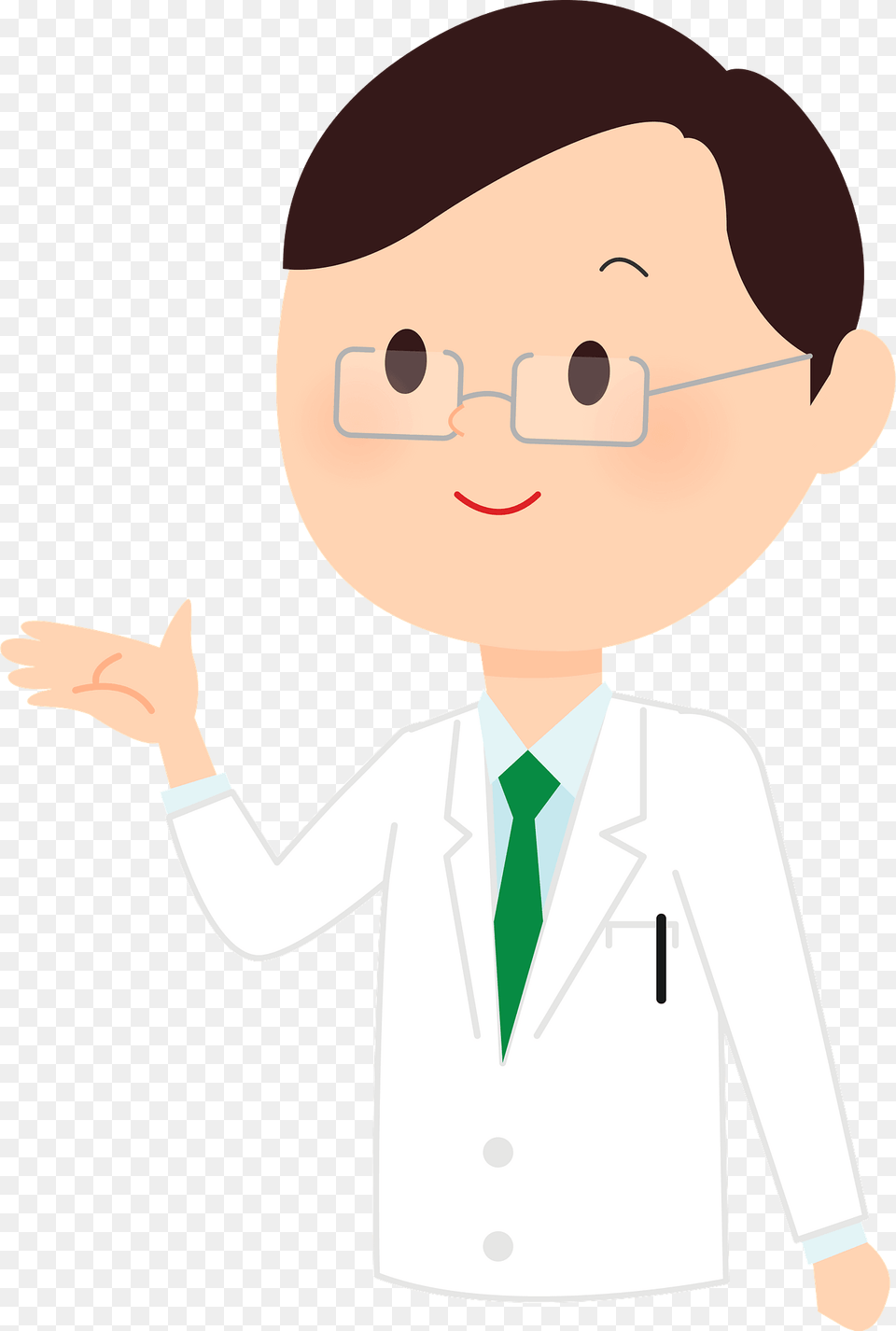 Joshua Medical Doctor Acting As A Guide Clipart, Clothing, Coat, Lab Coat, Shirt Png