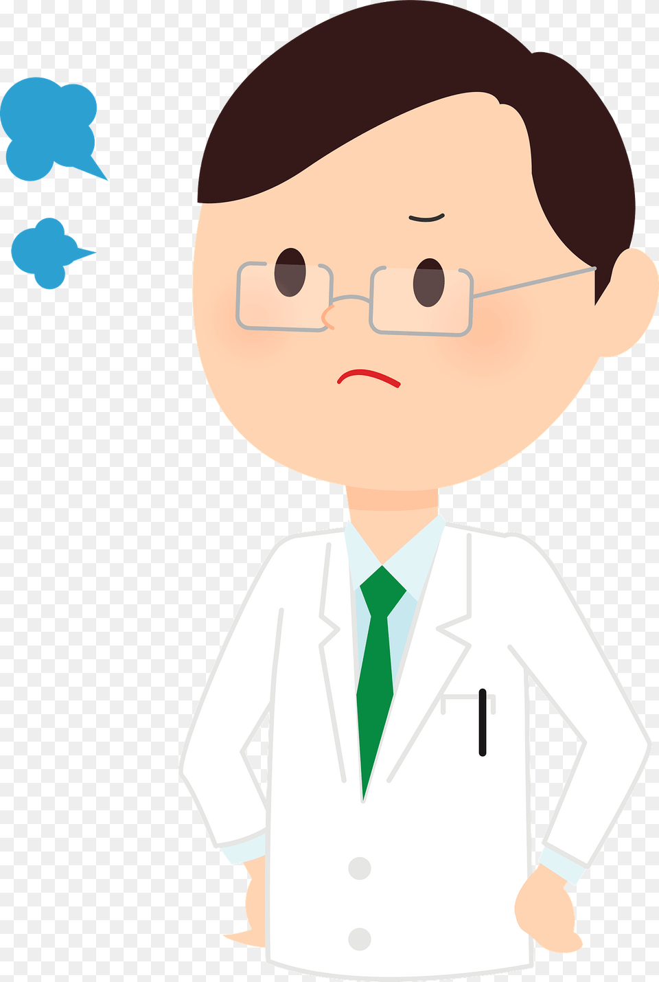 Joshua Medical Doctor Is Angry Clipart, Clothing, Coat, Lab Coat, Person Png