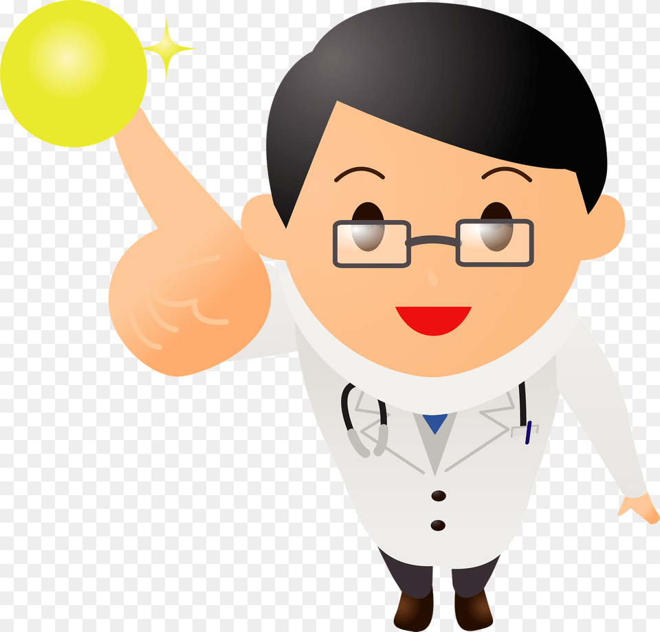 Joshua Medical Doctor Is Pointing Clipart, Baby, Person, Balloon, Face Free Png Download
