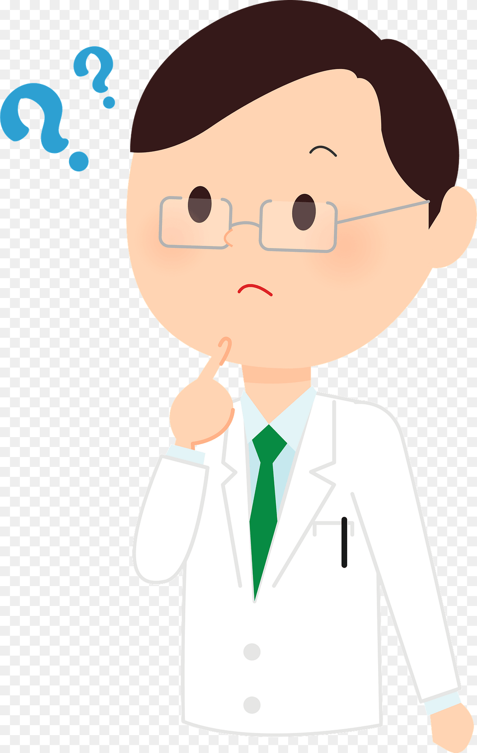 Joshua Medical Doctor Is Questioning Clipart, Clothing, Coat, Lab Coat, Person Png Image