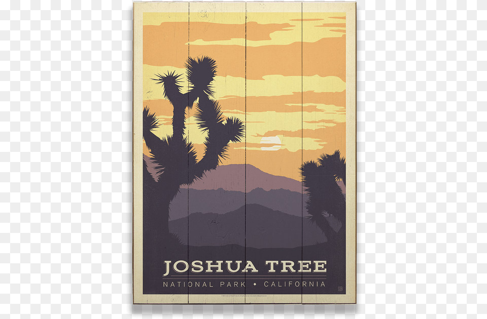 Joshua Tree Vintage Poster, Advertisement, Book, Publication Free Png