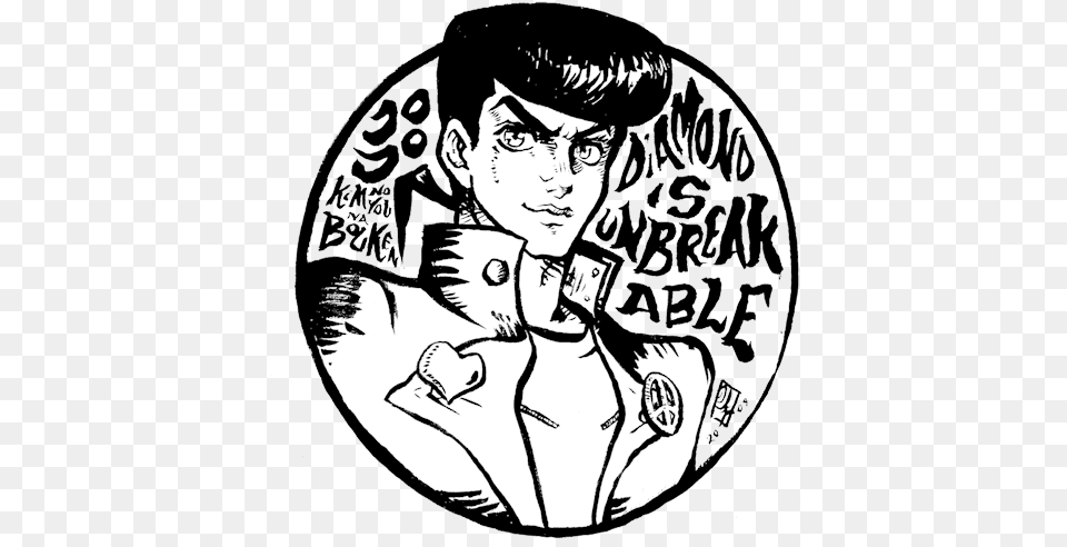 Josuke Higashikata By Iceo208 Josuke Higashikata 4 Drawing, Publication, Book, Comics, Person Free Transparent Png