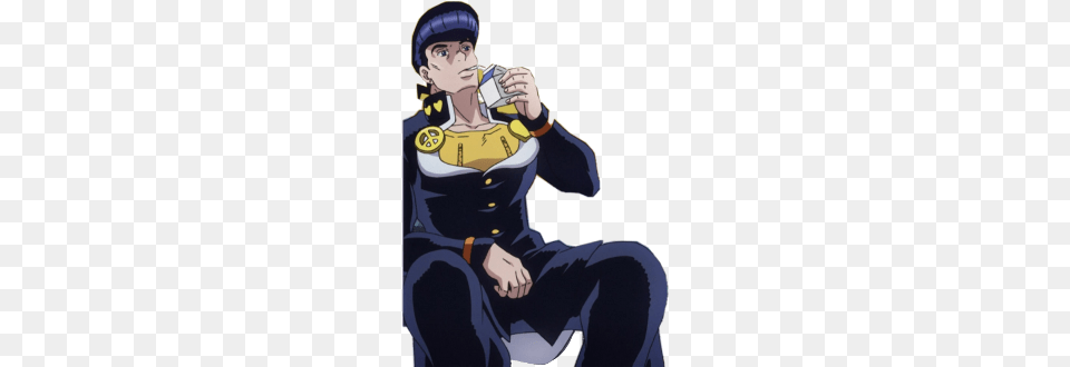 Josukehigashikata Josuke Jojo Freetoedit Cartoon, Publication, Book, Comics, Person Png Image