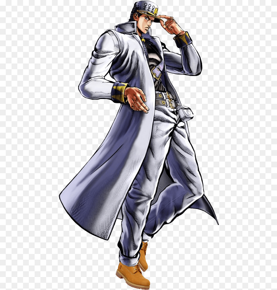 Jotaro Eyes Of Heaven, People, Person, Clothing, Coat Free Png Download