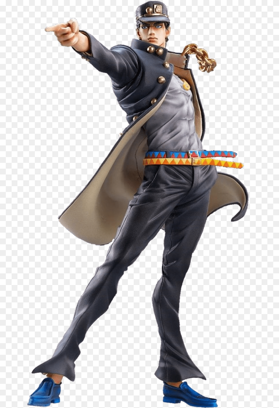 Jotaro Figure, Adult, Male, Man, Person Free Png Download